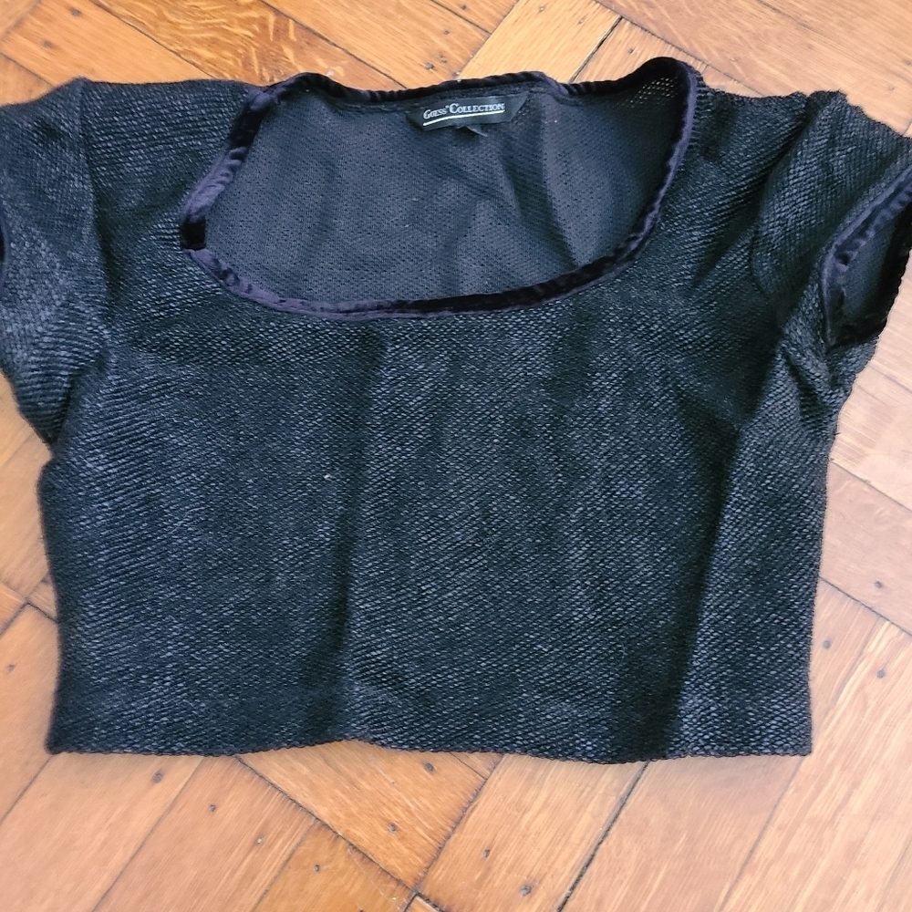 Guess collection vintage crop top